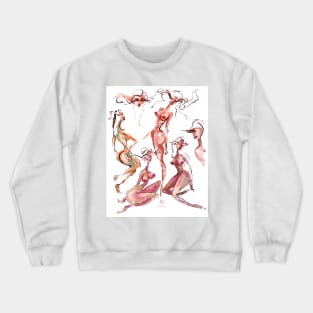 Nude friends Crewneck Sweatshirt